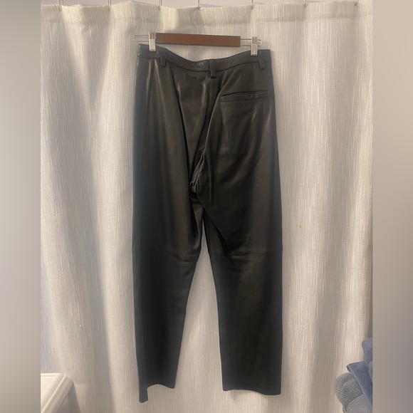 Reformation Veda Vegan Leather Pants Size 6p - Picture 2 of 3
